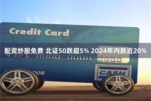 配资炒股免费 北证50跌超5% 2024年内跌近20%