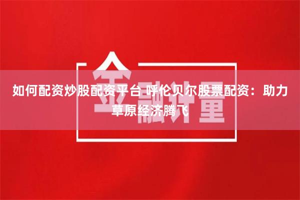 如何配资炒股配资平台 呼伦贝尔股票配资：助力草原经济腾飞